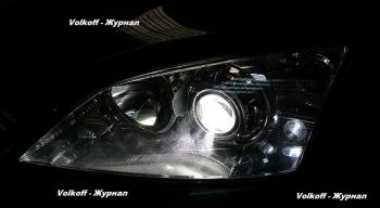 Установка биксеноновых линз в штатные фары Ford Mondeo  Львов
